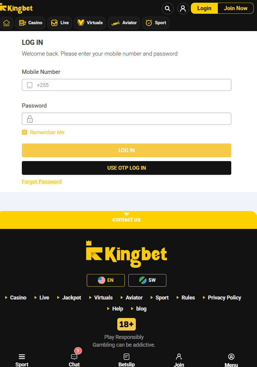 Login
