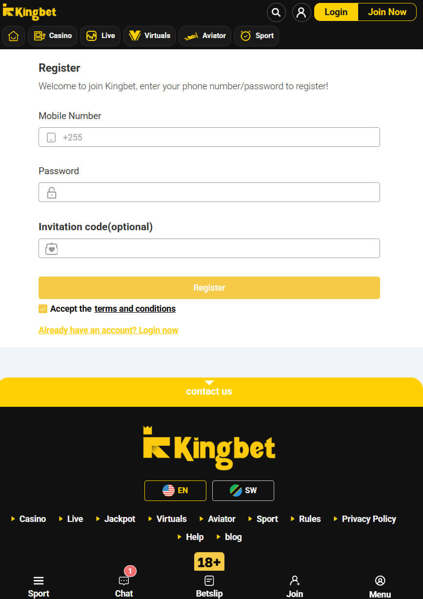 Registration